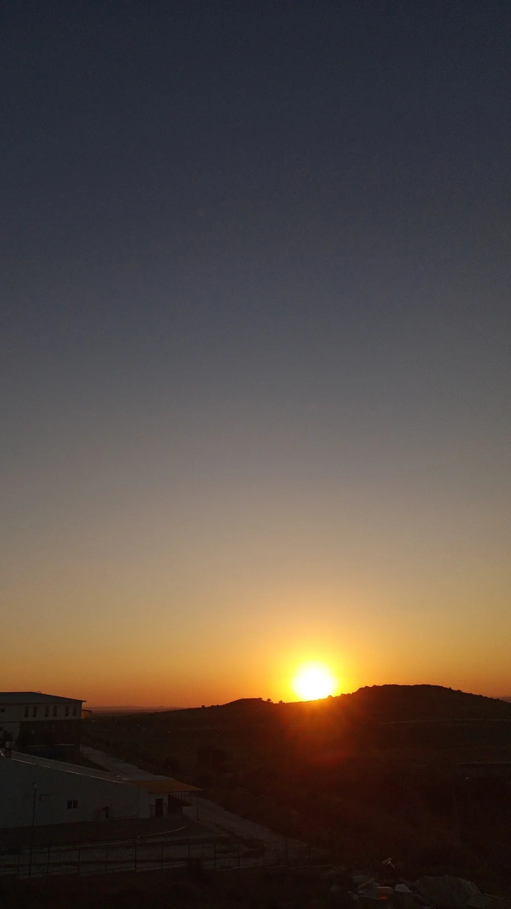 Gün batımı.