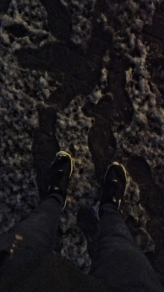 Karla karışık toprak.