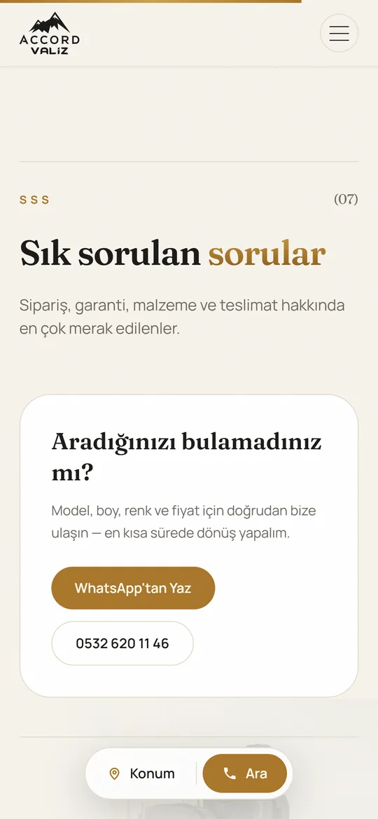 Sıkça sorulan sorular