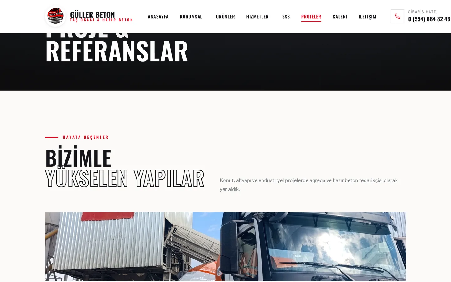 Projeler ve referanslar