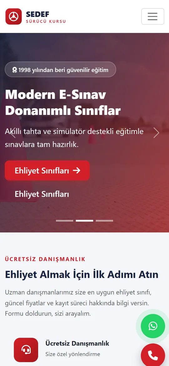 Mobil görünüm